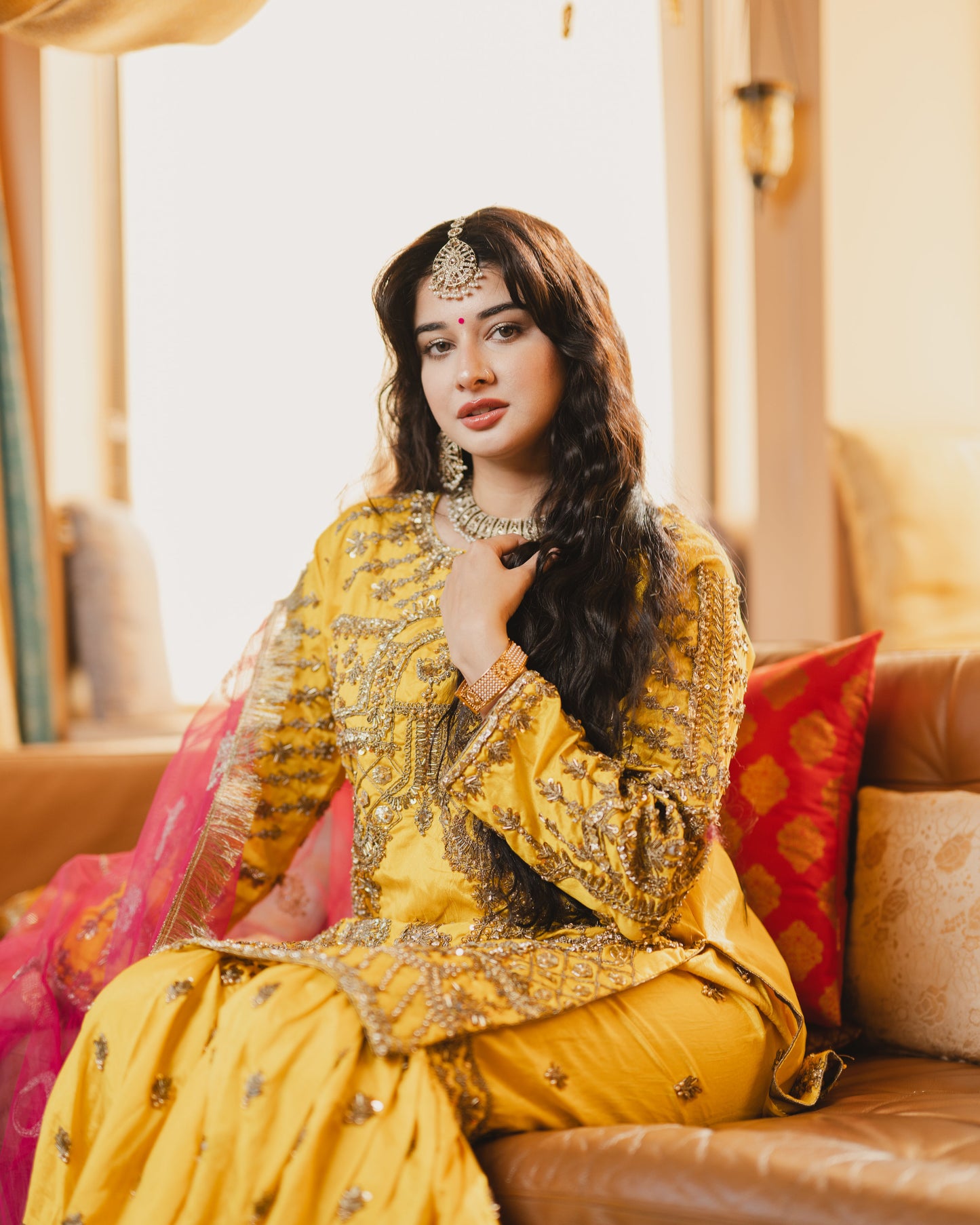 Yellow gharara